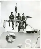 Gåva av Kenneth Larsson, son till Gösta Larsson. Fotografier från Gösta Larssons tjänstgöring i flottan. Fotografier från 1937 - 1954.
Ubåten Springaren