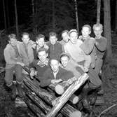 Skap-kurs i Haddebo.
30 september 1955.