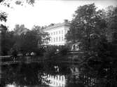 Axmar herrgård med omgivande park. Foto 1930-talet.