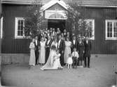 Rölanders bröllop 1932. Gruppfoto.