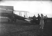 Flyguppvisning av P.O. Flygkompani, i Upplanda augusti 1920.