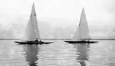 Gävle Segelsällskap. Norrlandsregattan.  År 1928.  Gefle Segelsällskap stod som arrangör för Norrlandsregattan.
