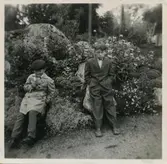 Christer Westberg-Drost till vänster, okänd kille till höger
