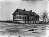 Åsmundshyttans folkskola. Foto ca 1920.