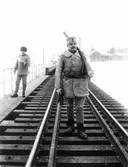 Okända soldater i Lenninge under första världskriget.