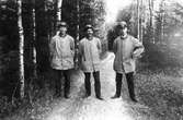 Okända soldater i Lenninge under första världskriget.