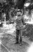 Okänd soldat i Lenninge under första världskriget.