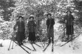 Från vänster: Anna Styf, Gunborg Swanström, Ebba Wikström och Karin Jonsson (Sven-Jons).