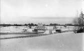 Vy mot Lenninge med den nya bron. Foto ca 1918.