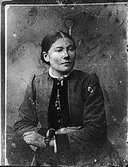 Anna Lindberg, född Östlin, maka till fotografen Per Lindberg.