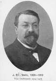 J. Erik. Delin, 1909 - 1910. Vice Ordförande 1904 - 1908.