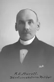 Dövstumskolans rektor Karl Aurell.