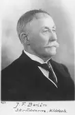 Skräddarmästare och klädeshandlare J. F. Berlin.