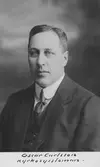 Kyrkosyssloman Oscar Carlsson.