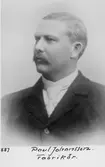 Fabrikör Paul Johansson.