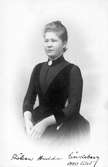 Fröken Hulda Lindeberg. 1880-talet