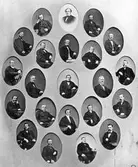 1866 års lärare på Allmänna Läroverket (Vasaskolan).
Rektor J. Selggren. 2:a ringen, överst och till höger: Lektor Gustaf Klintberg, lektor C. F. Wiberg, lektor K. I. B. Berndtson, adj. G. Ström, lektor T. G. Sahlin, adj. P A. Swedlund, lektor E. A. Carlsten, adj. Rob. Ström. Yttre ringen, överst och till höger: adj. J. T. Ekström, lektor Hj. Säve, adj. Bror A. Björkman, adj. Rob. Hartman, adj. E. Alb. Walstedt, ritlärare N. L. Söderholm, musiklärare A. Andersson, gymnastiklärare O. von Wolcker, d:o Rob. Reuterskiöld, adj. H. Norman, adj. O. Humble, adj. C. A. Engström och lektor C. P. Nordlund
