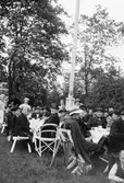Invigning, sommarland Byn, Forsbacka. Söndag 2 juni 1940. Omkring 85 personer

