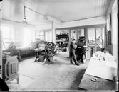 Interiör från ateljén.


