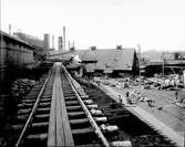 Forsbacka Jernverks AB. Ämnestorget.
Sedan 1600-talet har järnhanteringen varit ortens huvudnäring, som expanderade på 1870-talet. Flera valsverk uppfördes mellan 1872 och 1904.
