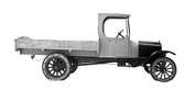 Lastbil, en 1920 tals T-Ford från Valbo Verkstadsbolag.