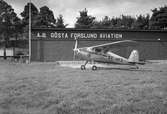 A-B. Gösta Forslund Aviation. Gävle 28 maj 1947.