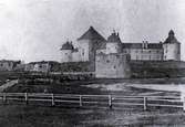 År 1856 Kalmar slott.
