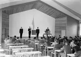 Invigning av Tekniska gymnasiet, Gävle. 1949.