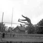 Skolungdomens idrottstävlingar på Strömvallen 21 september 1949.
