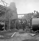 Vägbeläggning, Hillevägen. 15 juni 1950.


