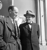 Gävlemässan utställning på Sätraåsen, Travbanan 24 juni 1950.



