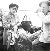 Skolresa, utflykt till Eggegrund med M/S Britt. 29 augusti 1950.



