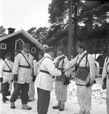 Kungsbäck. Generalinspektion.  2 april 1951.




