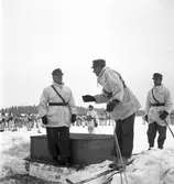 Kungsbäck. Generalinspektion.  2 april 1951.




