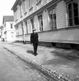 Major Gustaf Swedlund. AB Gavlegårdarnas första styrelseledamot och verkställande direktör. September 1950.



