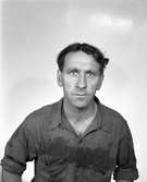 Edmund Pettersson Rederi AB. Legitimationsfotografi. Augusti 1950.

