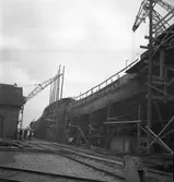 Båtvarv, Gävle. 1950-talet.

