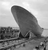 Båtvarv, Gävle. 1950-talet.

