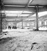 Åshammars bultfabrik. Exteriör av nybygge. 3 februari 1951
