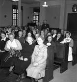 Modersmöte i St. Ansgars hus. 8 februari 1951. Diakonissorna firar jubileum.
