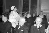 Pensionärsmöte med underhållning. 3 februari 1951.
