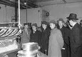 Gävle Manufaktur AB, Strömsbro. Besök i fabriken. 5 november 1951.


