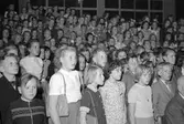 Barnsångarting på Rotundan, Folket Park. Gävle 27 maj 1951.