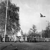 Svenska Flaggans Dag på Strömvallen. 6 juni 1951.