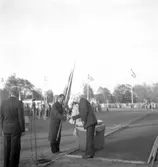 Svenska Flaggans Dag på Strömvallen. 6 juni 1951.