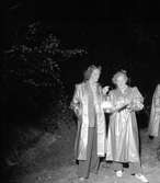 Orientering. Distrikts Mästerskap på natten. 1 september 1951.