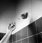 Gills Boktryckeri, diverse små redskap för kliché. November 1951.
