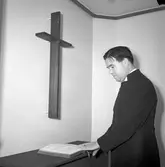 Soldathemmet inviges efter restaurering. 11 december 1951.

