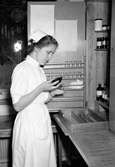 Lasarettet, barnsjukhuset sköterskor. 1952.

