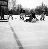 Bandymatch Forsbacka - S A I K.  27 januari  1952.